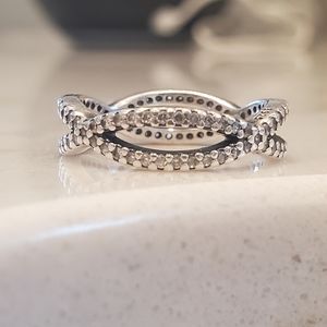 Pandora Crossing Paths Ring